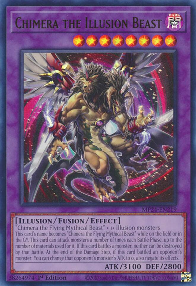 Chimera the Illusion Beast [MP24-EN219] Ultra Rare | Good Games Morley