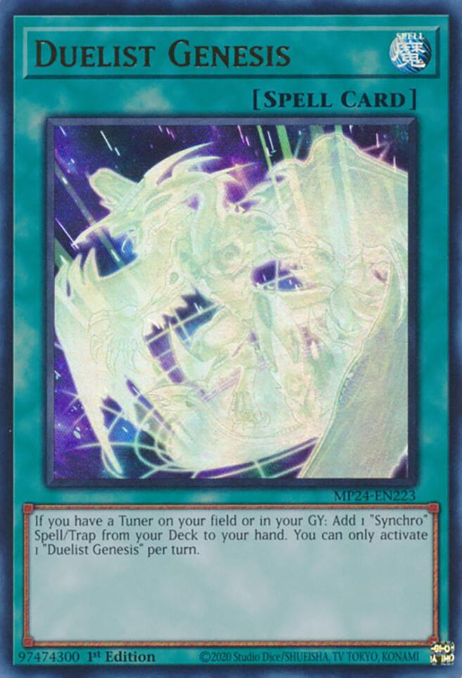 Duelist Genesis [MP24-EN223] Ultra Rare | Good Games Morley