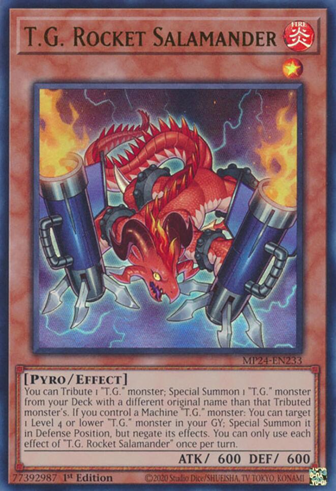 T.G. Rocket Salamander [MP24-EN233] Ultra Rare | Good Games Morley