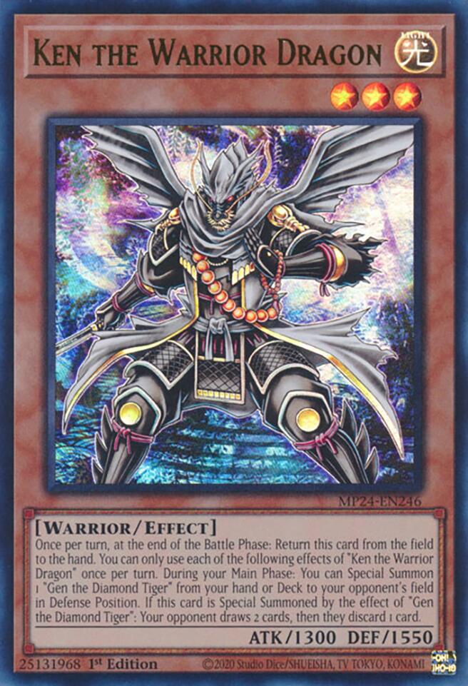 Ken the Warrior Dragon [MP24-EN246] Ultra Rare | Good Games Morley