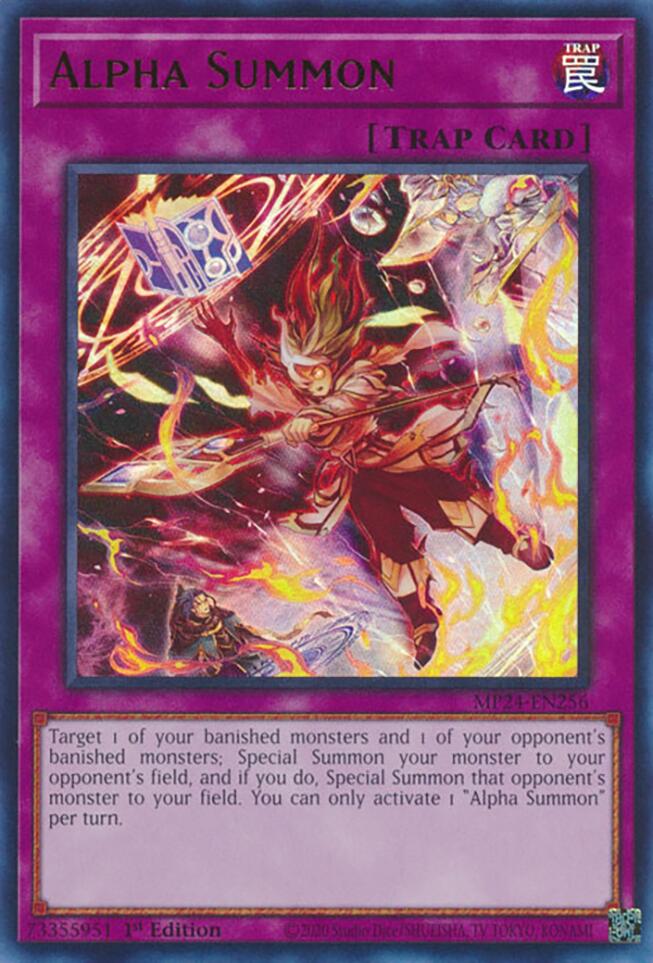 Alpha Summon [MP24-EN256] Ultra Rare | Good Games Morley