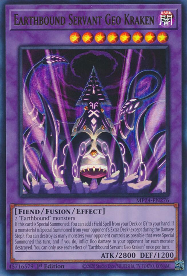 Earthbound Servant Geo Kraken [MP24-EN276] Ultra Rare | Good Games Morley