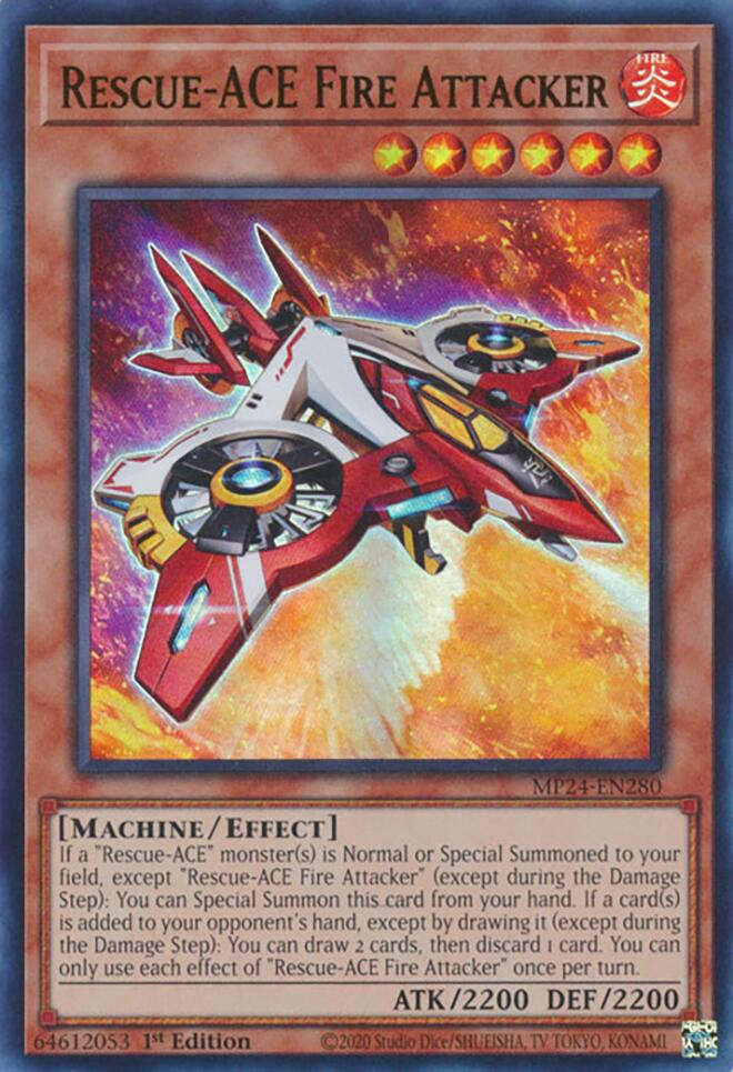 Rescue-ACE Fire Attacker [MP24-EN280] Ultra Rare | Good Games Morley