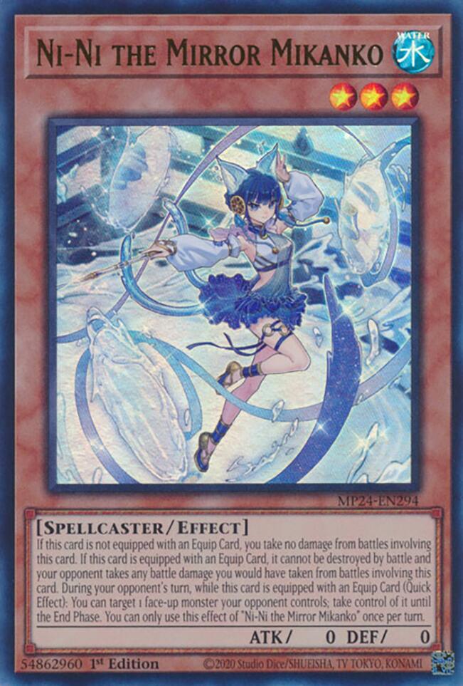 Ni-Ni the Mirror Mikanko [MP24-EN294] Ultra Rare | Good Games Morley