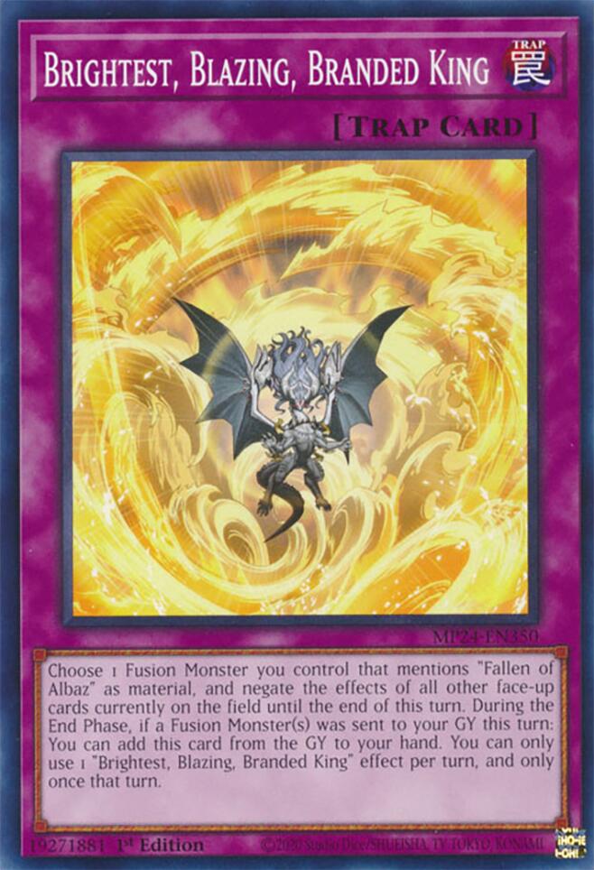Brightest, Blazing, Branded King [MP24-EN350] Common | Good Games Morley