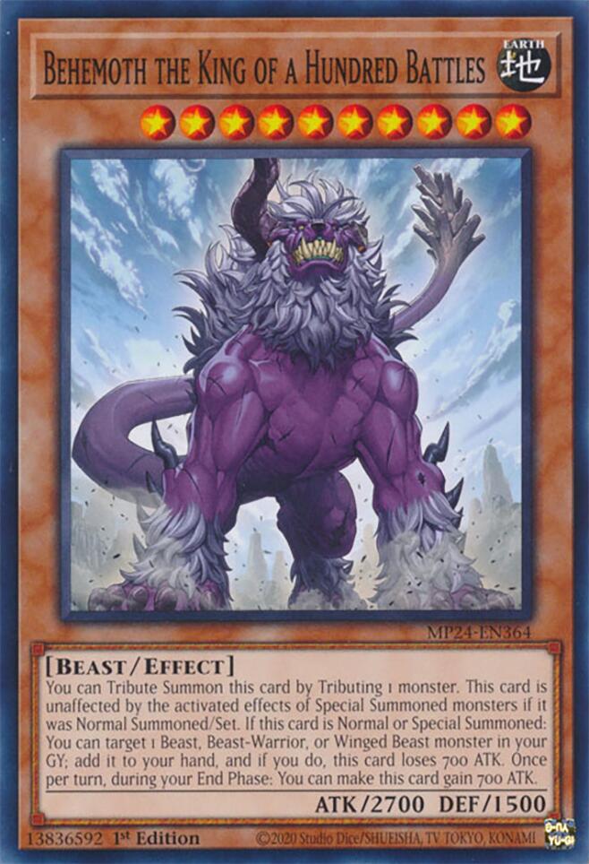 Behemoth the King of a Hundred Battles [MP24-EN364] Common | Good Games Morley