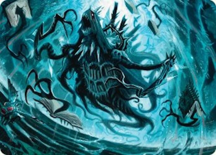 Overlord of the Floodpits Art Card [Duskmourn: House of Horror Art Series] | Good Games Morley