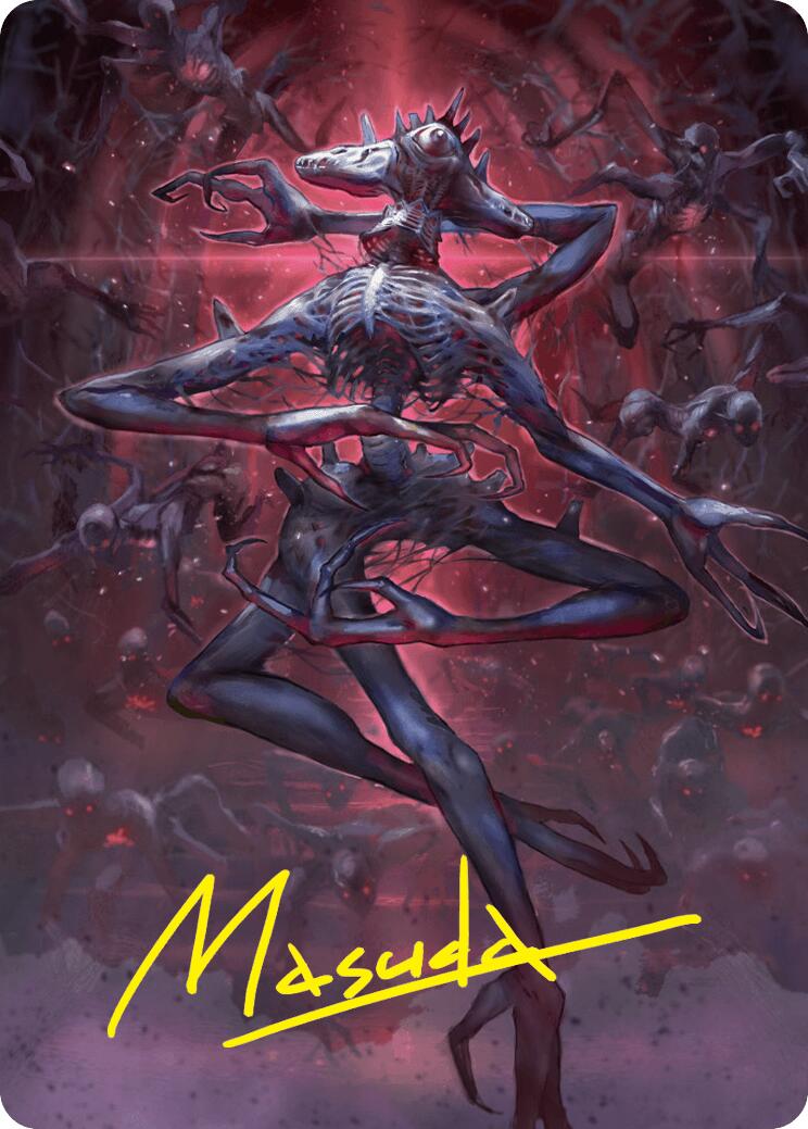 Overlord of the Balemurk Art Card (Gold-Stamped Signature) [Duskmourn: House of Horror Art Series] | Good Games Morley