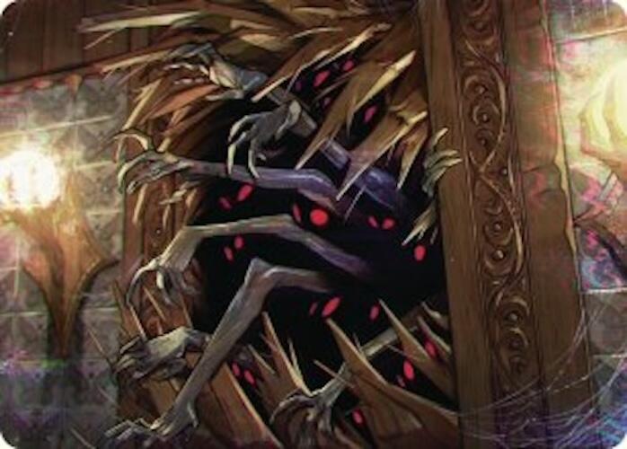 Withering Torment Art Card [Duskmourn: House of Horror Art Series] | Good Games Morley