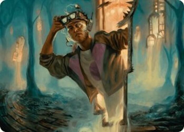 House Cartographer Art Card [Duskmourn: House of Horror Art Series] | Good Games Morley