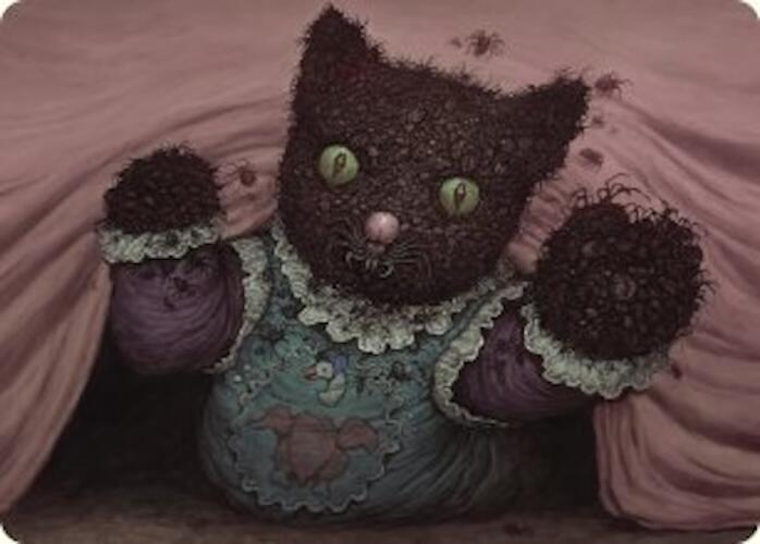 Twitching Doll Art Card [Duskmourn: House of Horror Art Series] | Good Games Morley