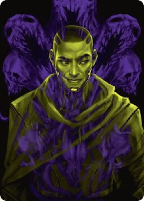 Kaito, Bane of Nightmares Art Card [Duskmourn: House of Horror Art Series] | Good Games Morley