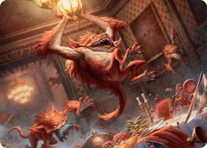 Midnight Mayhem Art Card [Duskmourn: House of Horror Art Series] | Good Games Morley