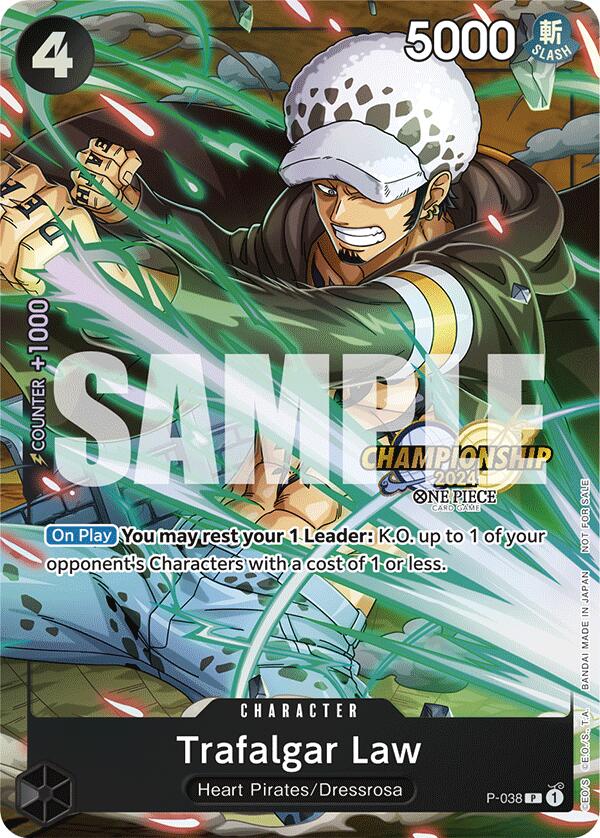 Trafalgar Law (P-038) (CS 2024 Event Pack) [One Piece Promotion Cards] | Good Games Morley
