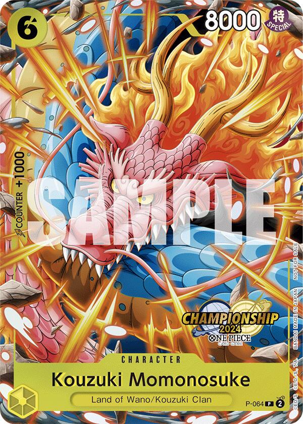 Kouzuki Momonosuke (CS 2024 Event Pack) [One Piece Promotion Cards] | Good Games Morley