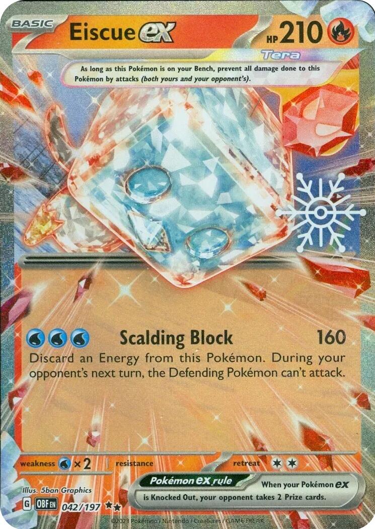 Eiscue ex (042/197) (Holiday Calendar) [Miscellaneous Cards] | Good Games Morley