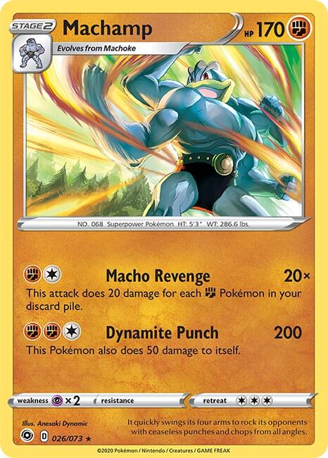 Machamp (26/73) (Intro Deck) [Sword & Shield: Champion's Path] | Good Games Morley