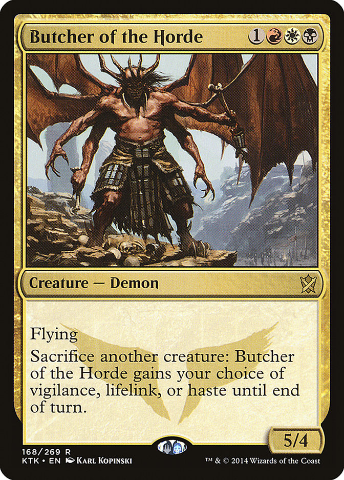 Butcher of the Horde 168 (Khans of Tarkir)  | Good Games Morley