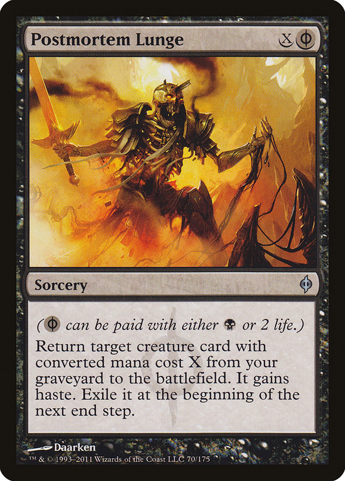 Postmortem Lunge 70/175 (New Phyrexia)  | Good Games Morley
