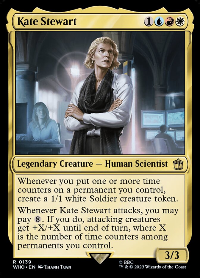Kate Stewart 139/331 (Universes Beyond: Doctor Who)  | Good Games Morley