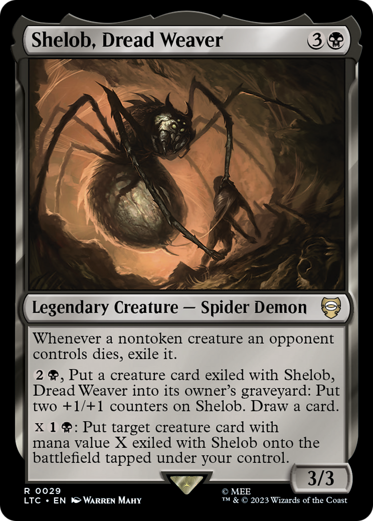 Shelob, Dread Weaver [The Lord of the Rings: Tales of Middle-Earth Commander] | Good Games Morley