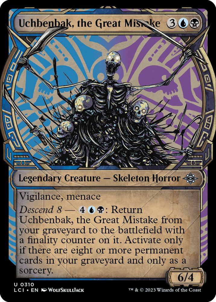 Uchbenbak, the Great Mistake 310/291 (The Lost Caverns of Ixalan)  - Showcase Foil | Good Games Morley