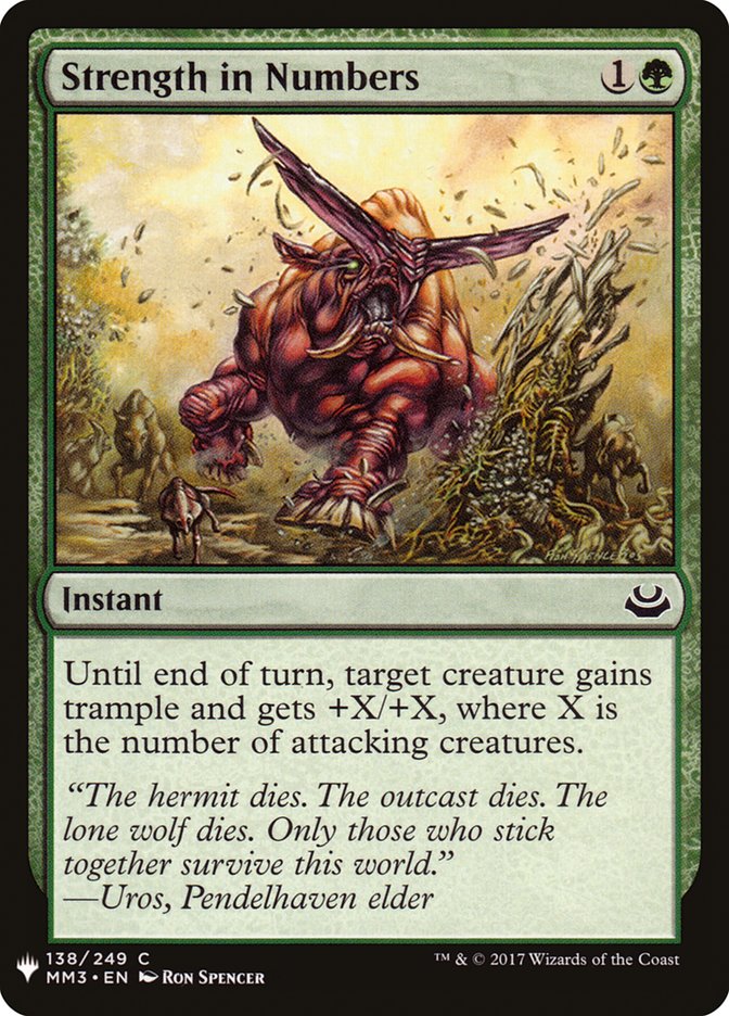 Strength in Numbers [Mystery Booster] | Good Games Morley