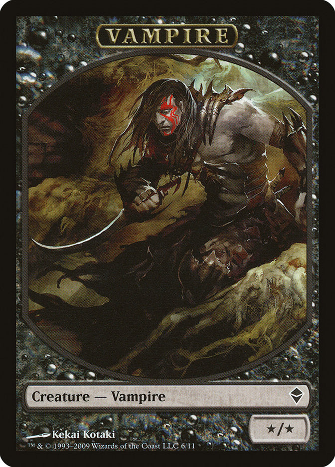 Vampire Token [Zendikar Tokens] | Good Games Morley