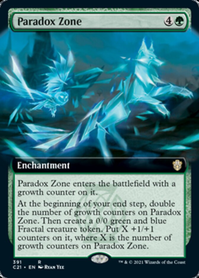 Paradox Zone (Extended Art) [Commander 2021] | Good Games Morley