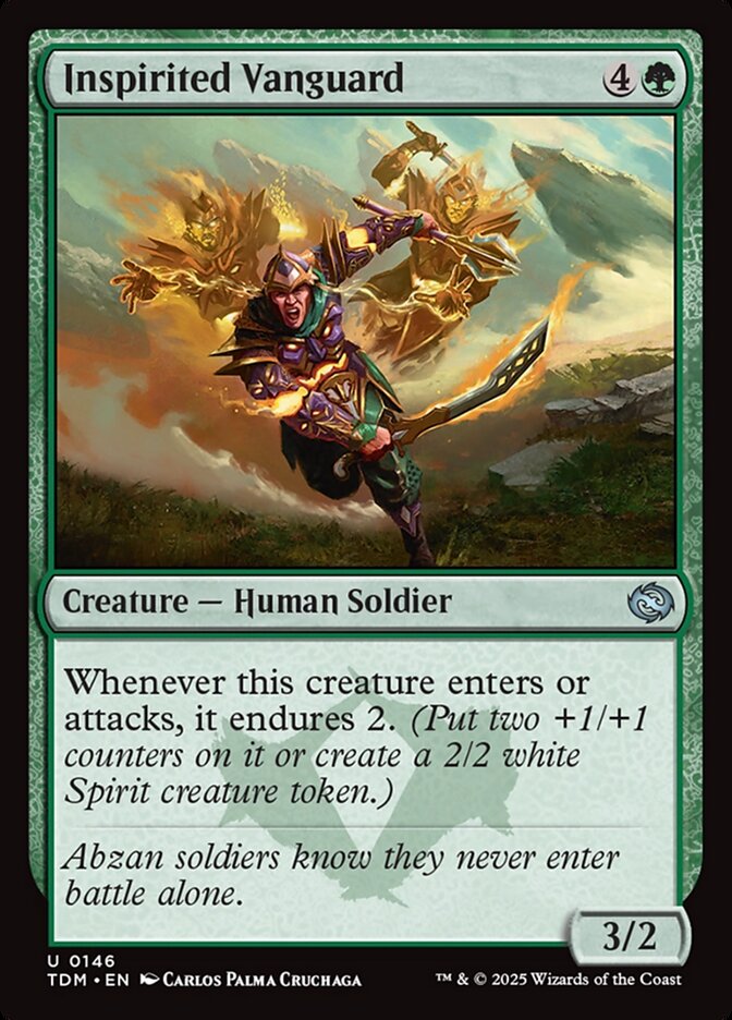 Inspirited Vanguard 146/291 (Tarkir: Dragonstorm)  - Foil | Good Games Morley