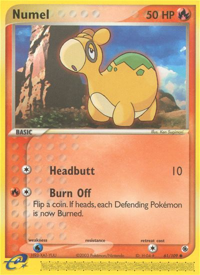 Numel (61/109) [EX: Ruby & Sapphire] | Good Games Morley