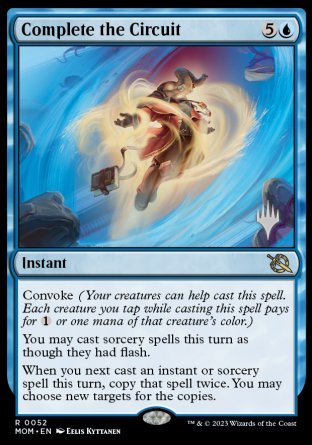 Complete the Circuit (Promo Pack) [March of the Machine Promos] | Good Games Morley