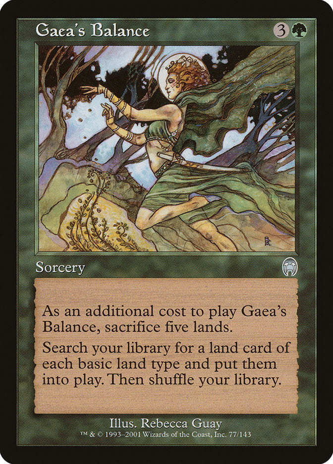 Gaea's Balance 77/143 (Apocalypse)  | Good Games Morley