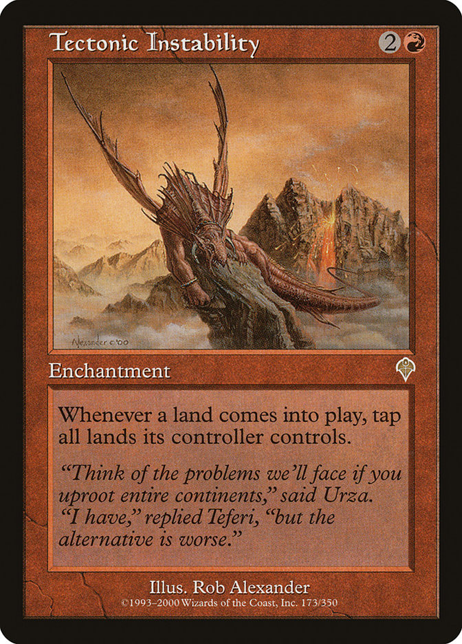 Tectonic Instability 173/350 (Invasion)  | Good Games Morley