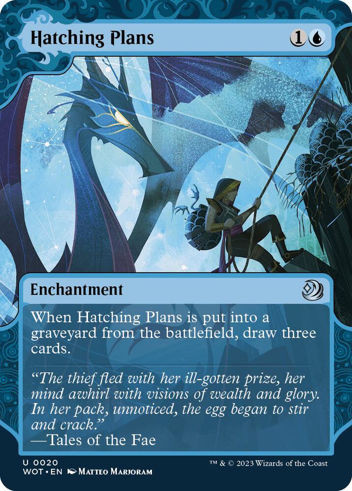 Hatching Plans 20 (Wilds of Eldraine: Enchanting Tales)  - Showcase | Good Games Morley