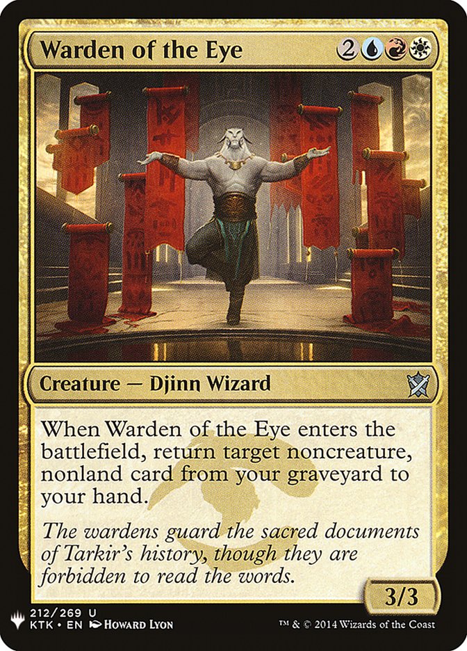 Warden of the Eye [Mystery Booster] | Good Games Morley