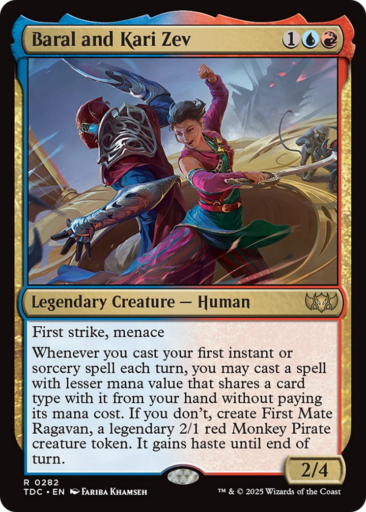 Baral and Kari Zev [Tarkir: Dragonstorm Commander] | Good Games Morley