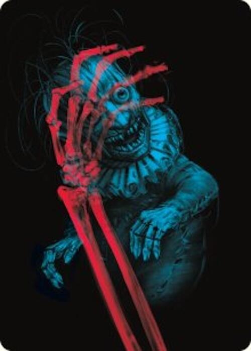Marvin, Murderous Mimic Art Card [Duskmourn: House of Horror Art Series] | Good Games Morley