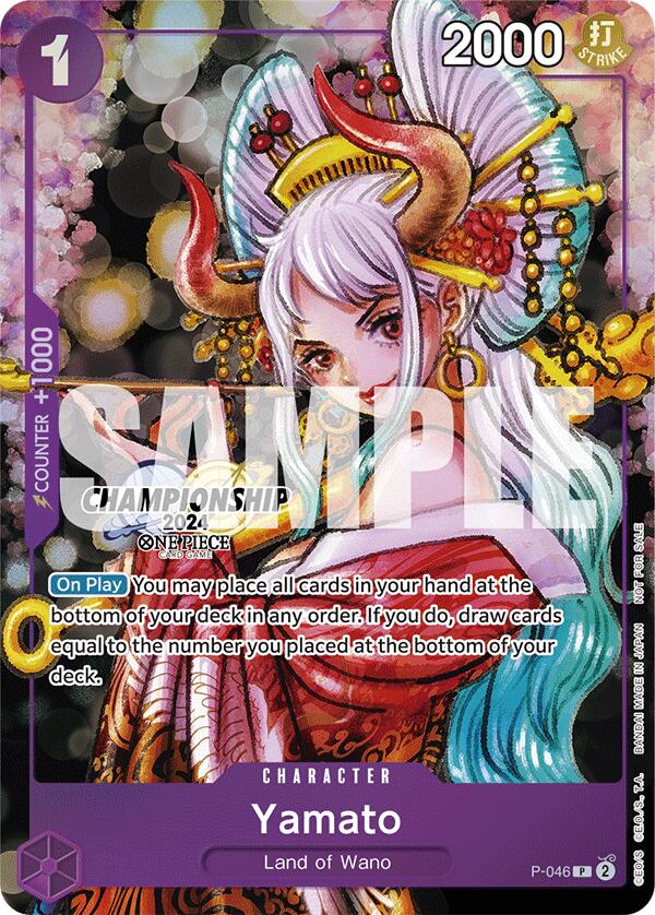 Yamato (CS 2024 Event Pack Finalist) [One Piece Promotion Cards] | Good Games Morley