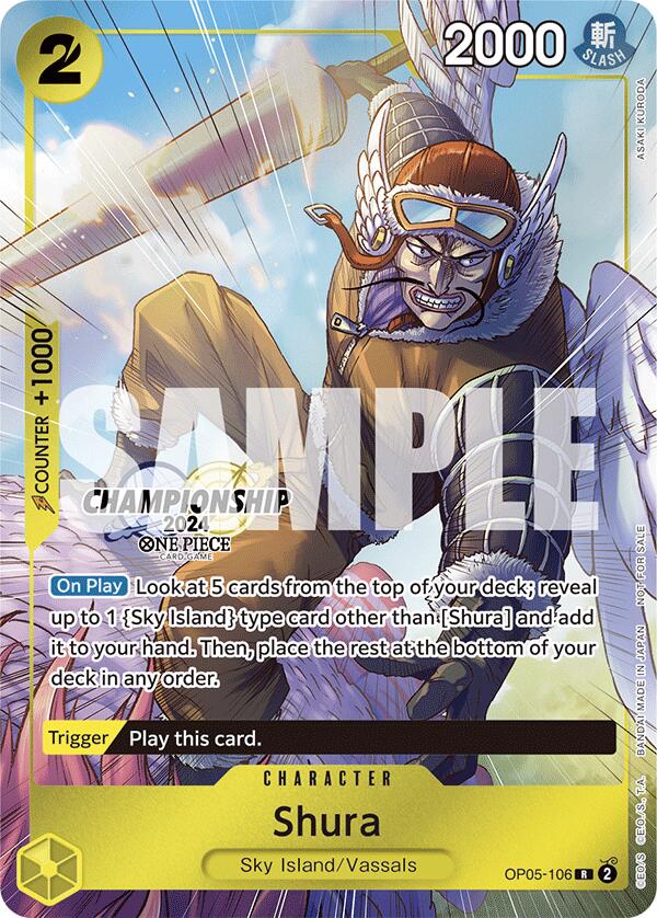 Shura (CS 2024 Celebration Pack) [One Piece Promotion Cards] | Good Games Morley