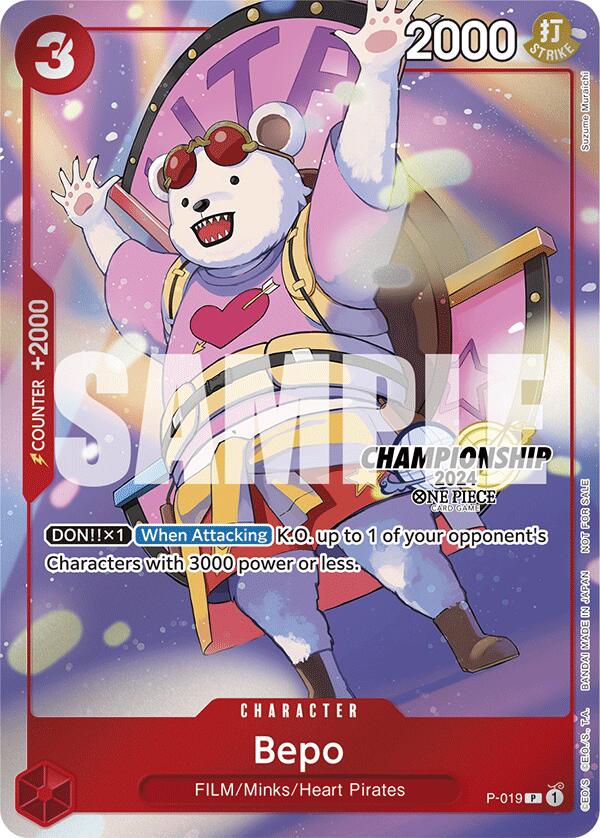Bepo (CS 2024 Celebration Pack) [One Piece Promotion Cards] | Good Games Morley