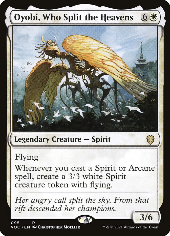 Oyobi, Who Split the Heavens 95/38 (Commander: Innistrad: Crimson Vow)  | Good Games Morley