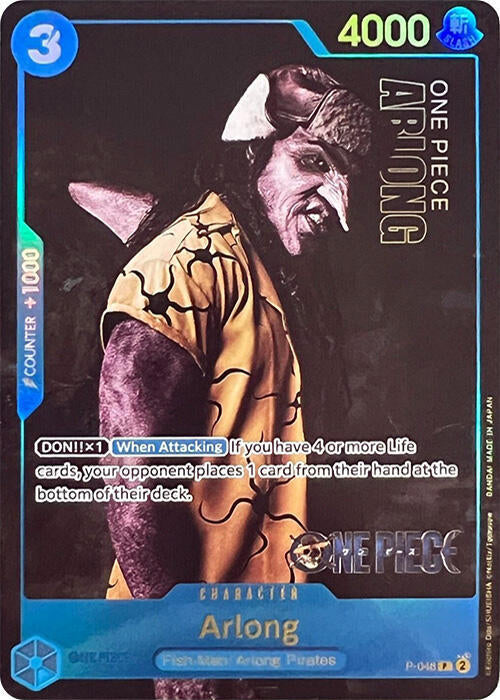 Arlong (PCC Live Action) P-048 (One Piece Promotion Cards)  - Foil | Good Games Morley
