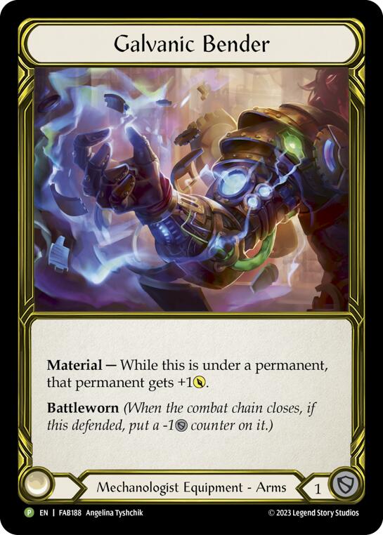Galvanic Bender [FAB188] (Promo)  Cold Foil | Good Games Morley