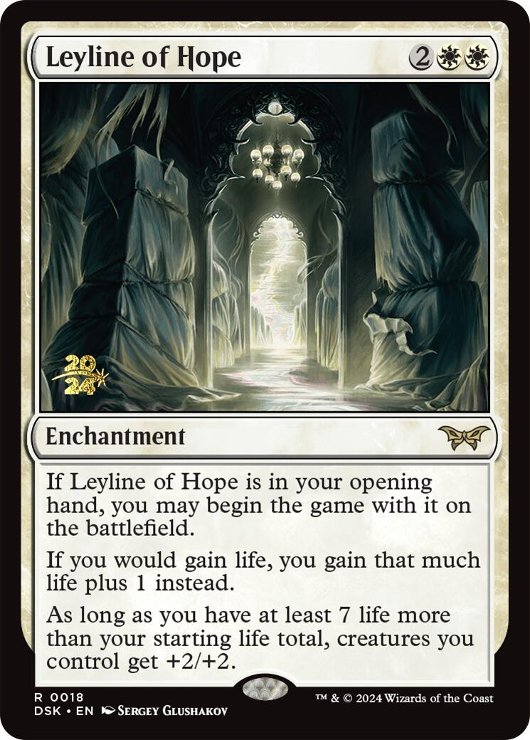 Leyline of Hope [Duskmourn: House of Horror Prerelease Promos] | Good Games Morley