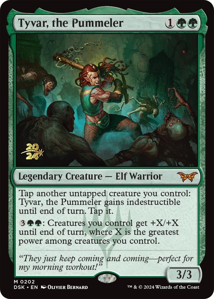 Tyvar, the Pummeler [Duskmourn: House of Horror Prerelease Promos] | Good Games Morley