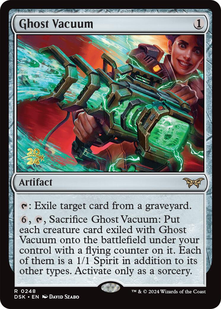 Ghost Vacuum [Duskmourn: House of Horror Prerelease Promos] | Good Games Morley