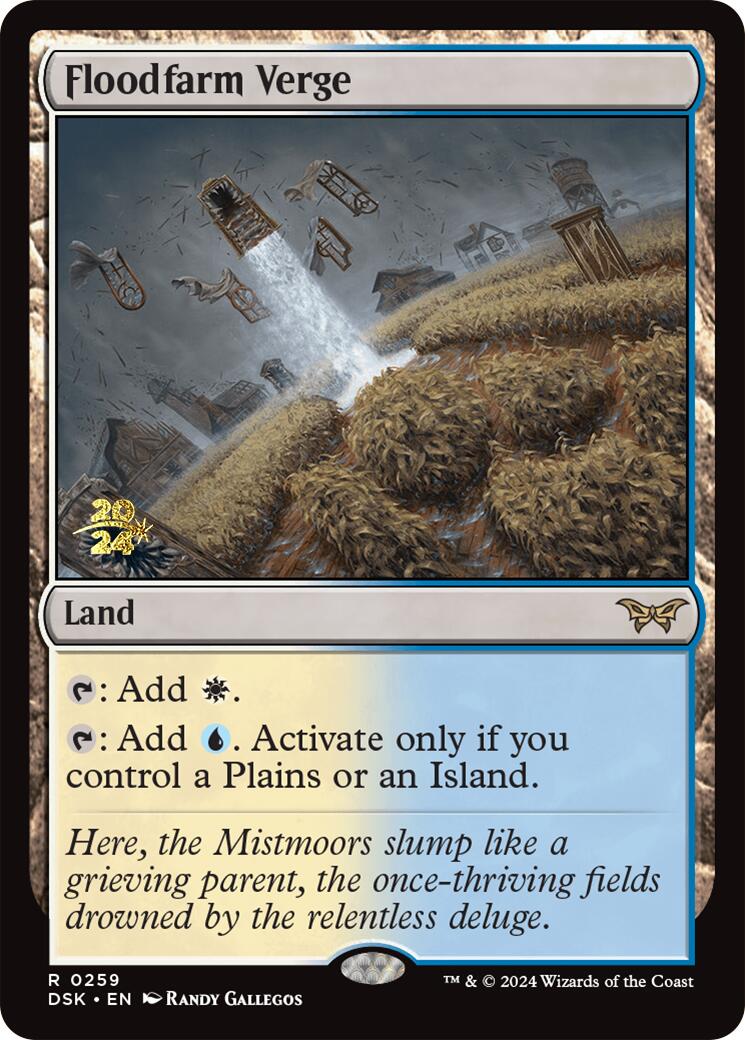 Floodfarm Verge [Duskmourn: House of Horror Prerelease Promos] | Good Games Morley