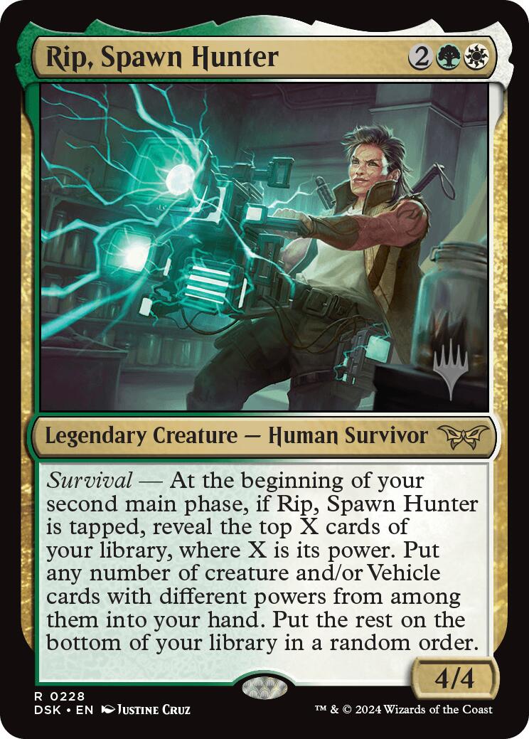 Rip, Spawn Hunter (Promo Pack) [Duskmourn: House of Horror Promos] | Good Games Morley