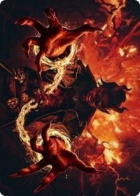 Tibalt's Trickery Art Card [Kaldheim Art Series] | Good Games Morley